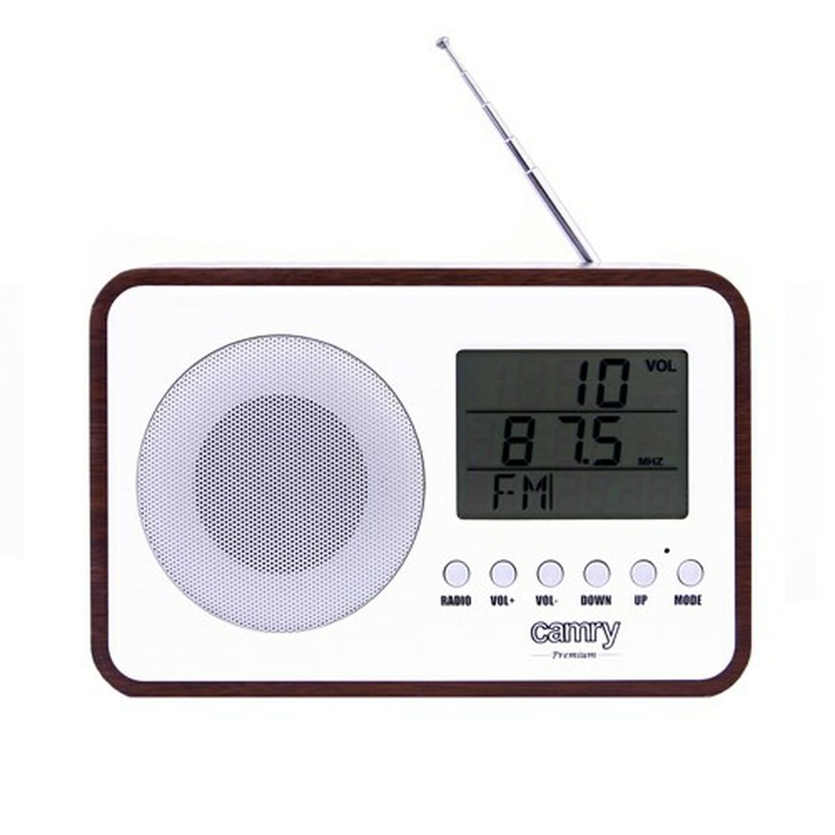 Radio Camry CR 1153 Vit Svart Multicolour